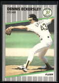 1989 Fleer #7 Dennis Eckersley