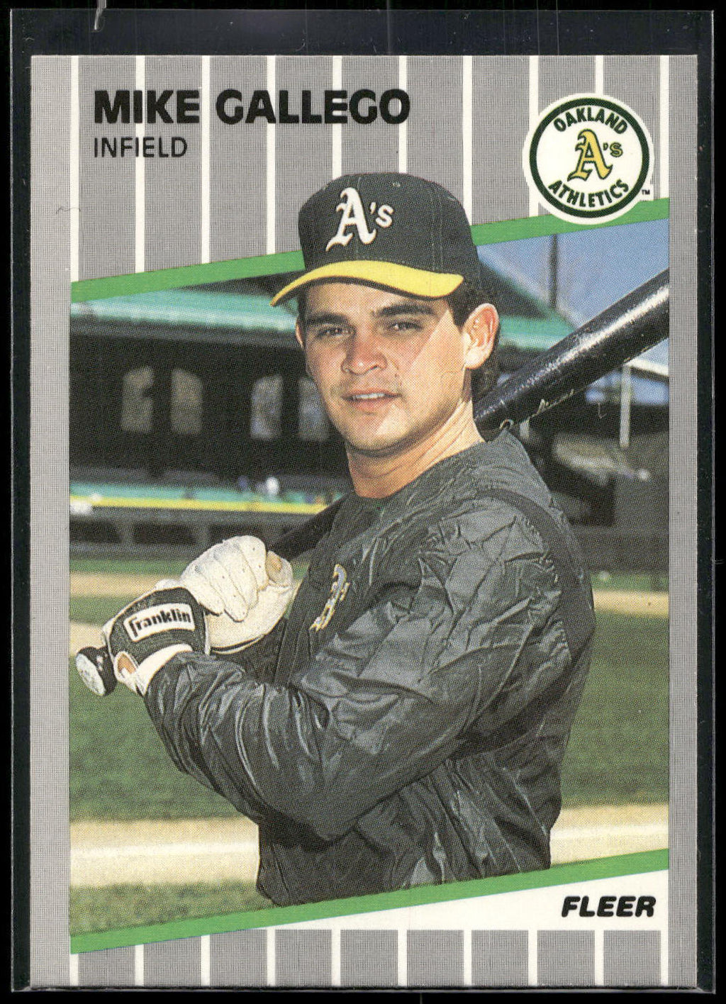 1989 Fleer #8 Mike Gallego