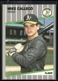 1989 Fleer #8 Mike Gallego