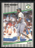 1989 Fleer #9 Ron Hassey