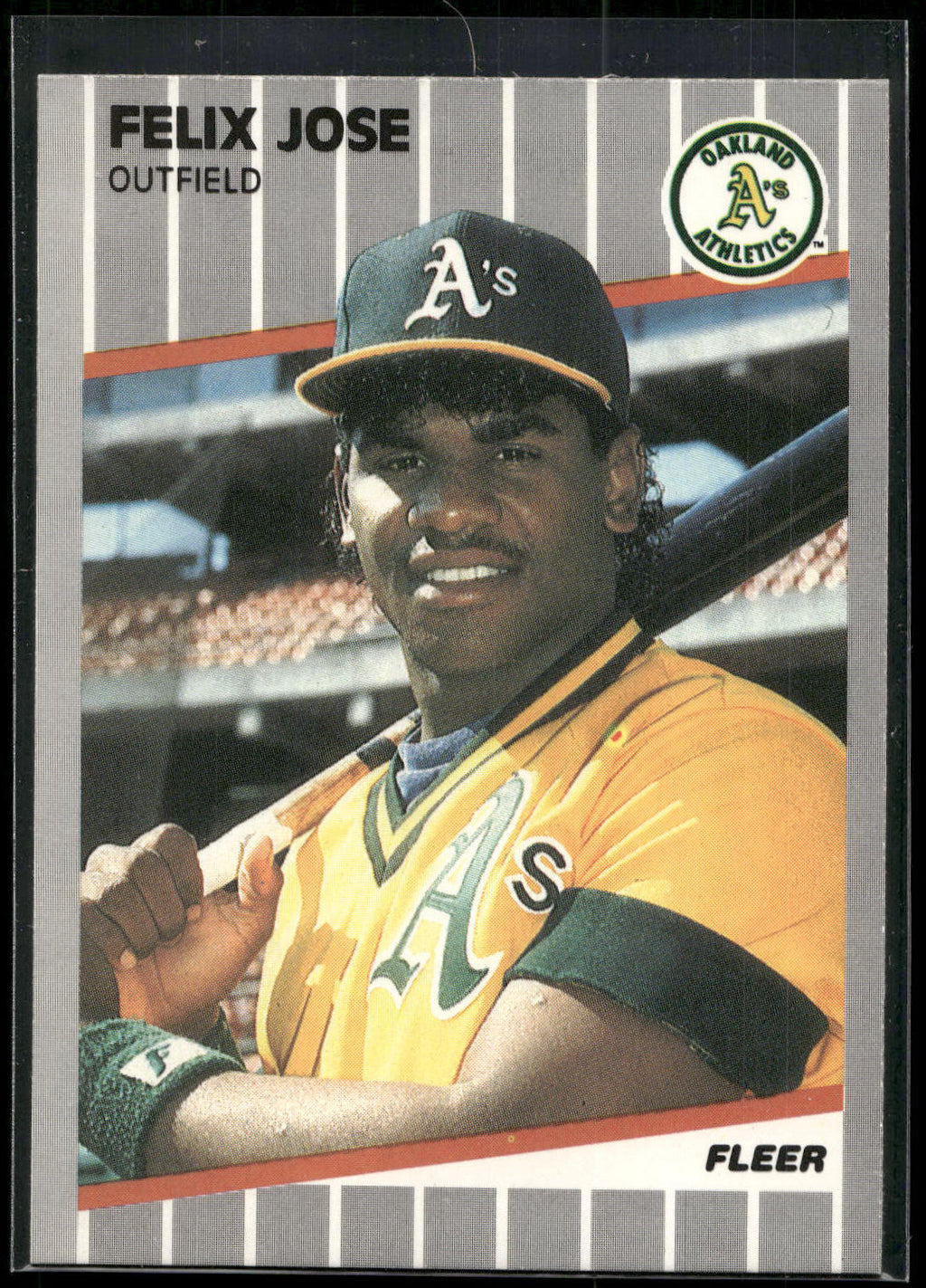 1989 Fleer #15 Felix Jose