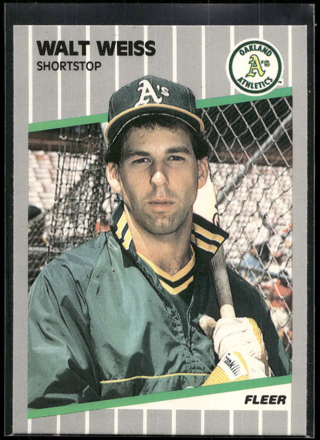 1989 Fleer #24 Walt Weiss
