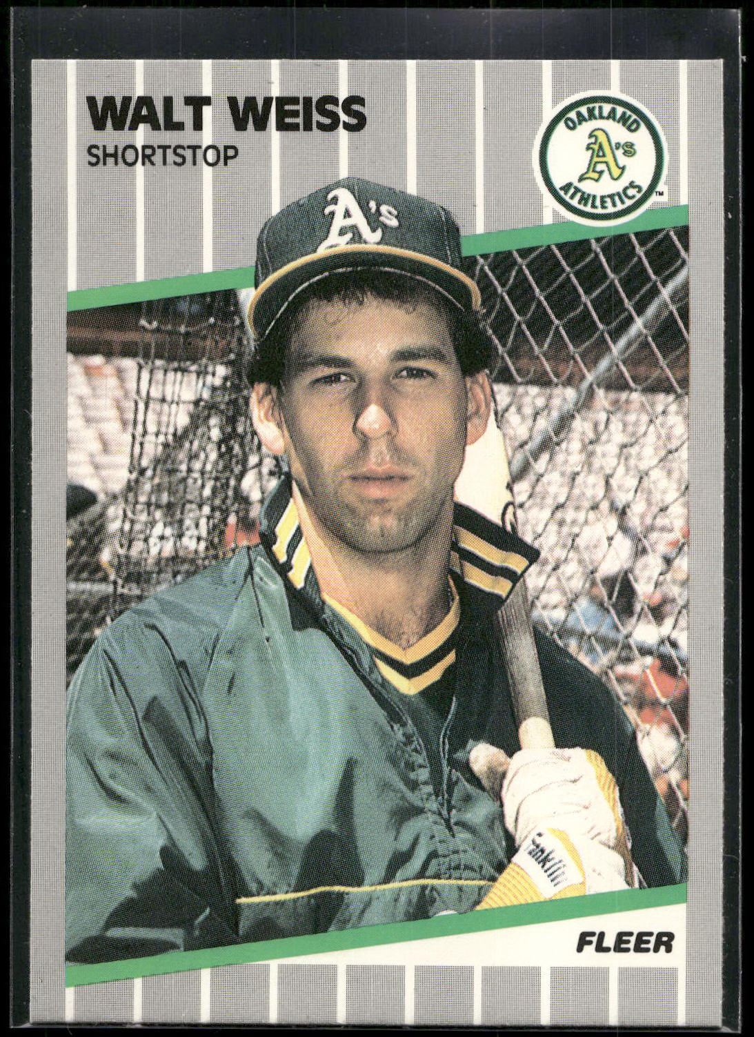 1989 Fleer #24 Walt Weiss