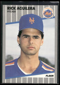 1989 Fleer #27 Rick Aguilera