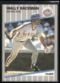 1989 Fleer #28 Wally Backman