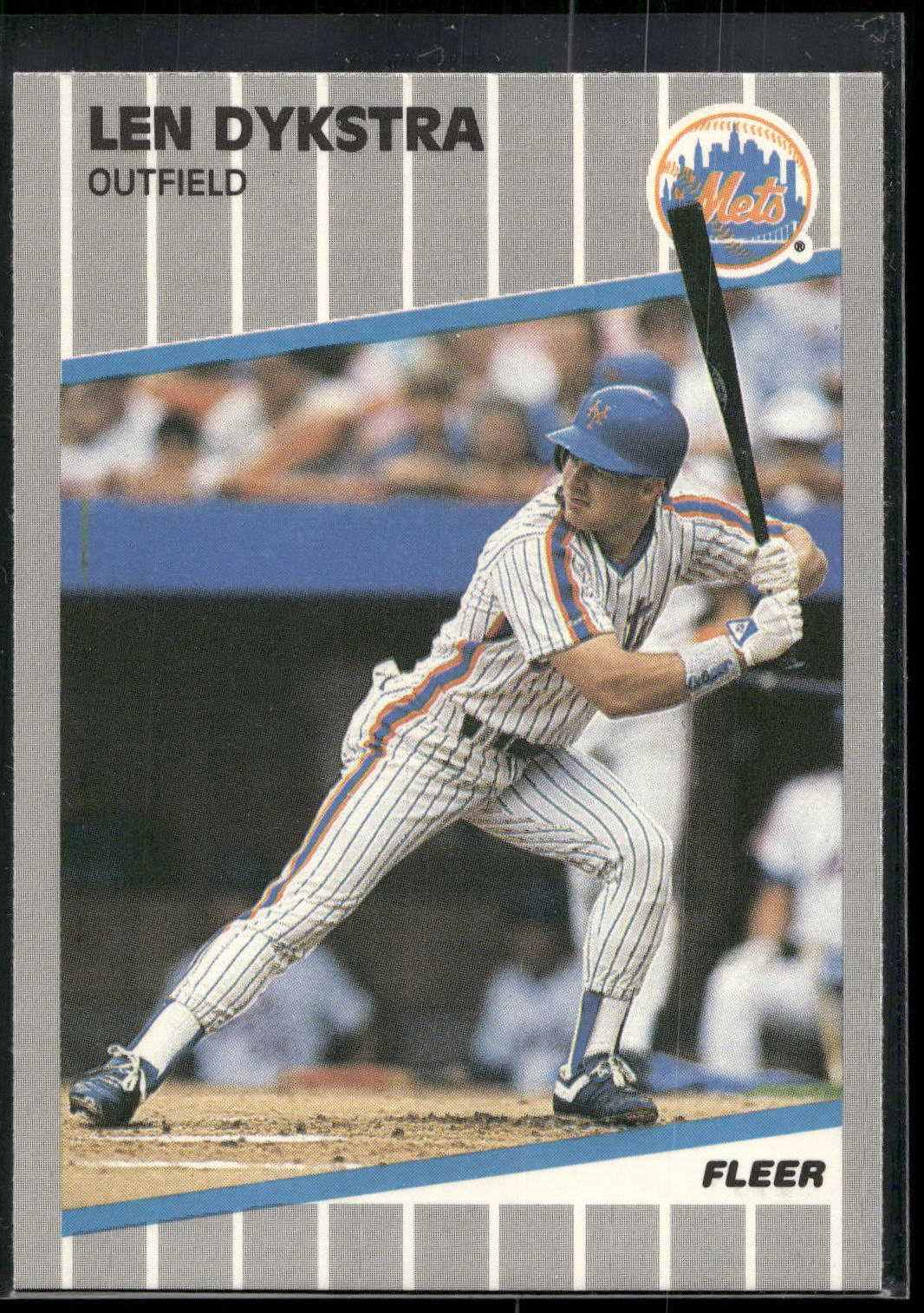 1989 Fleer #33 Len Dykstra