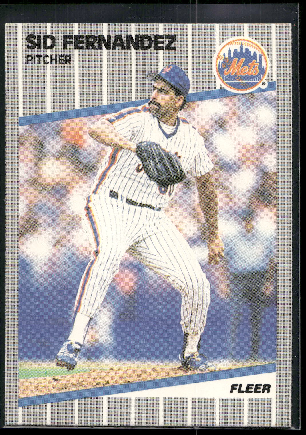1989 Fleer #35 Sid Fernandez
