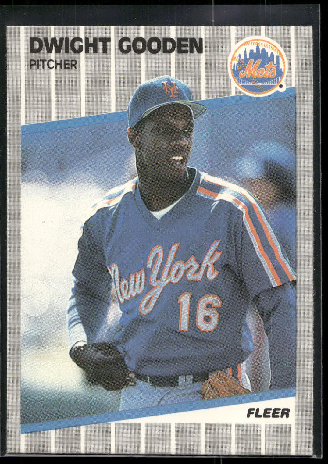 1989 Fleer #36 Dwight Gooden