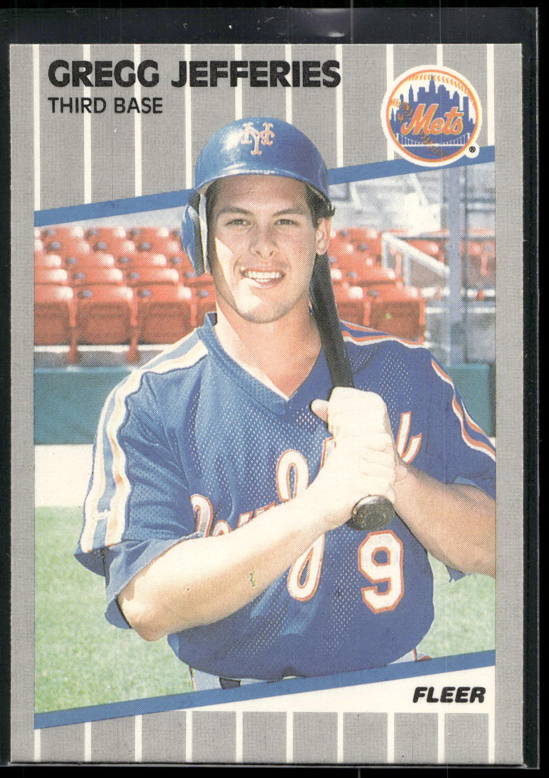 1989 Fleer #38 Gregg Jefferies