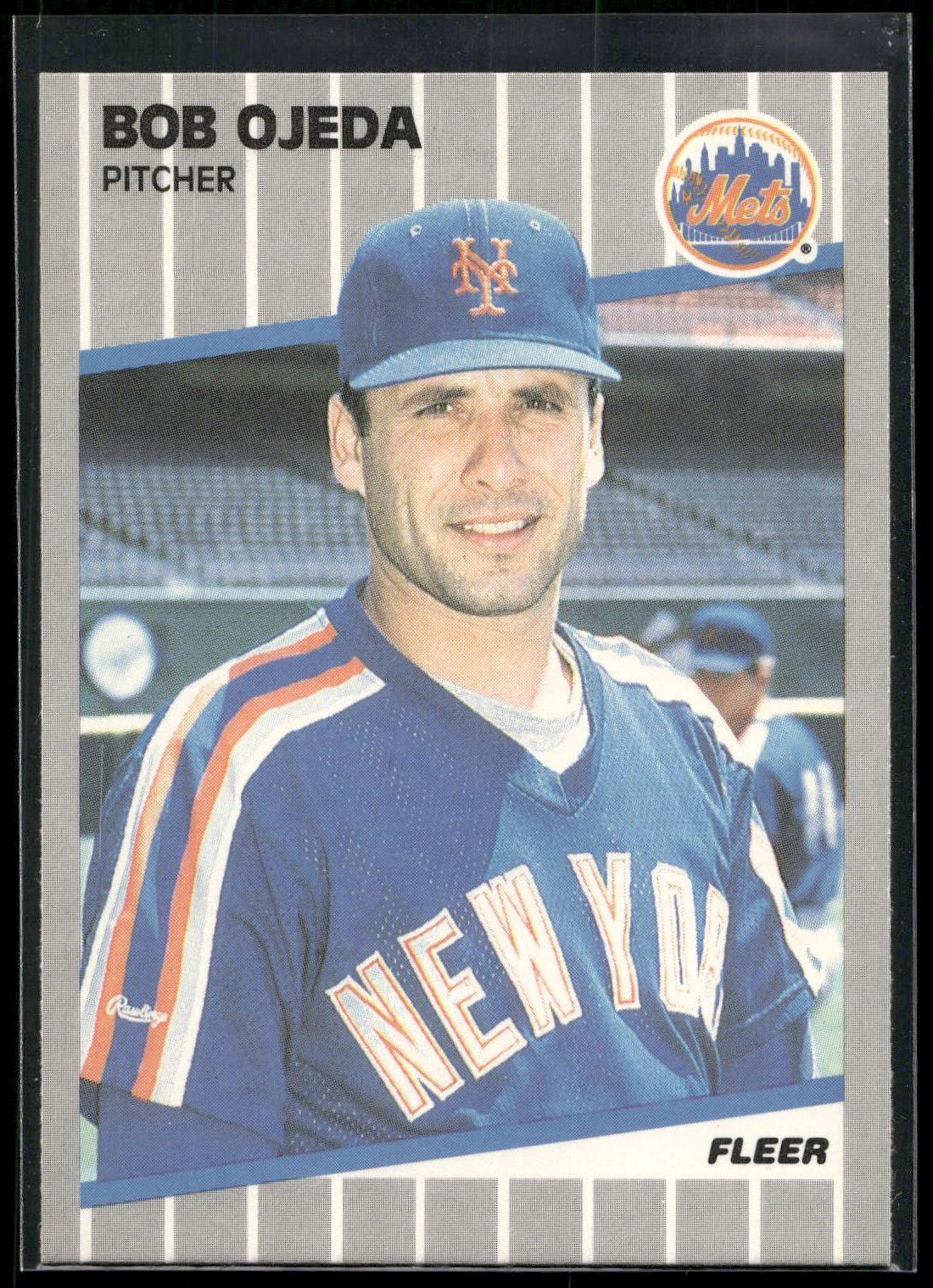 1989 Fleer #47 Bob Ojeda