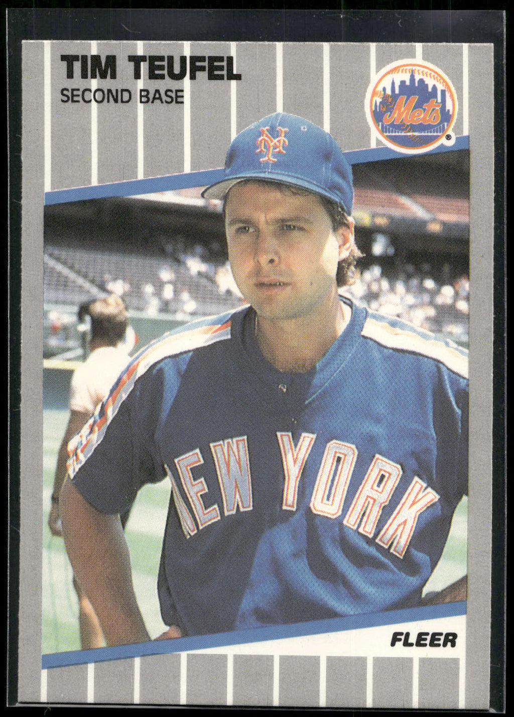 1989 Fleer #50 Tim Teufel