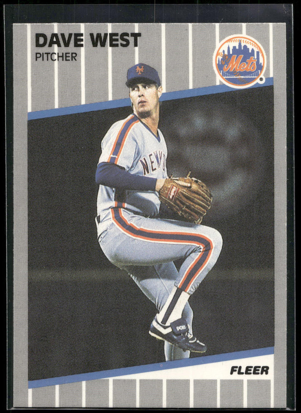 1989 Fleer #51 Dave West