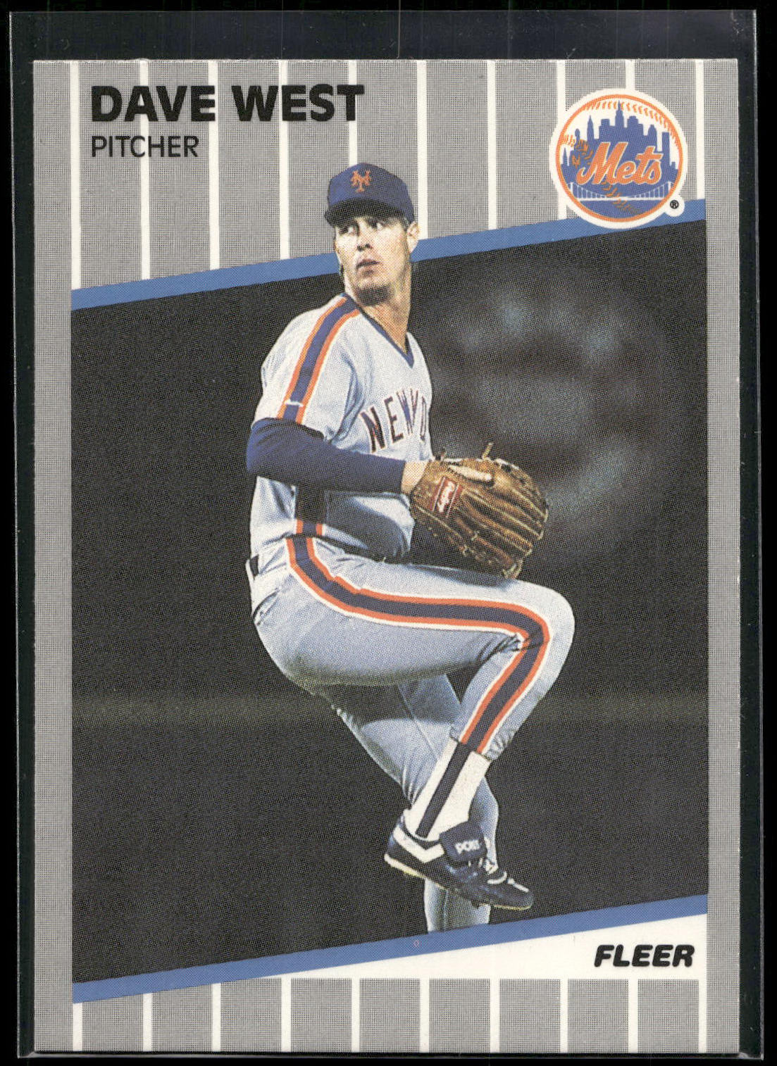 1989 Fleer #51 Dave West