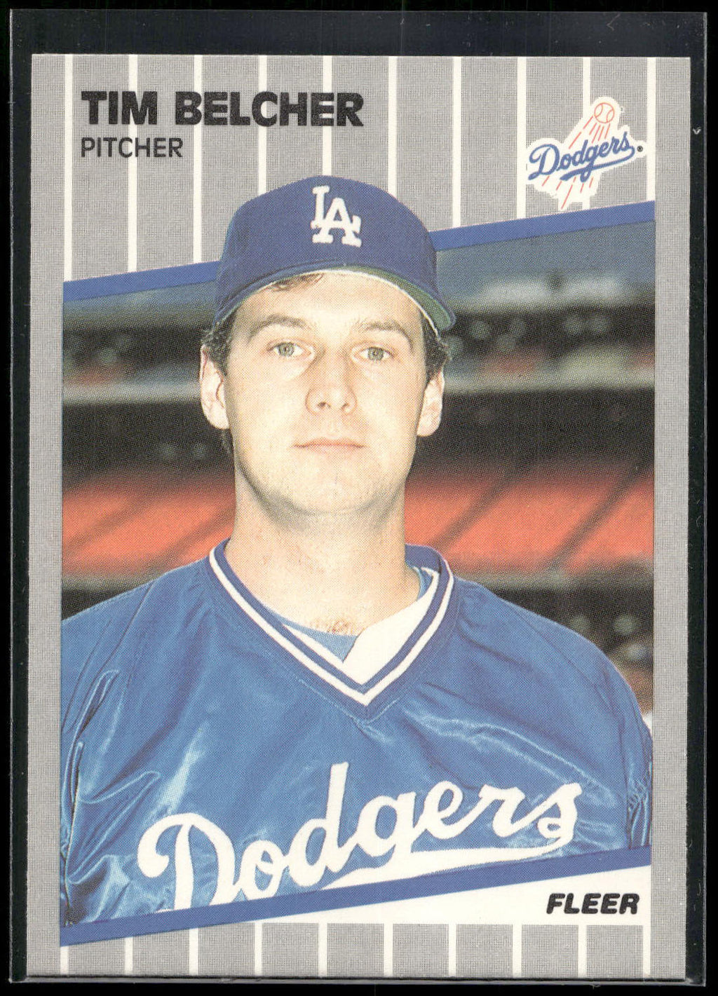 1989 Fleer #54 Tim Belcher