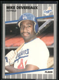 1989 Fleer #56 Mike Devereaux