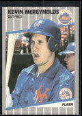 1989 Fleer #44 Kevin McReynolds