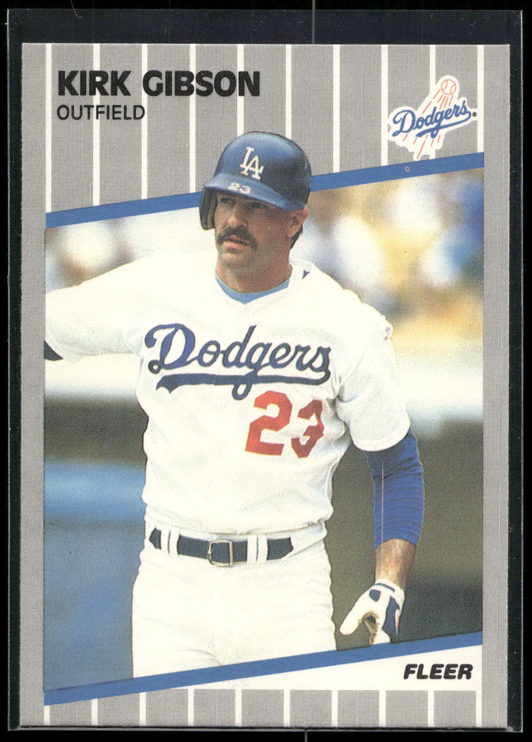 1989 Fleer #57 Kirk Gibson