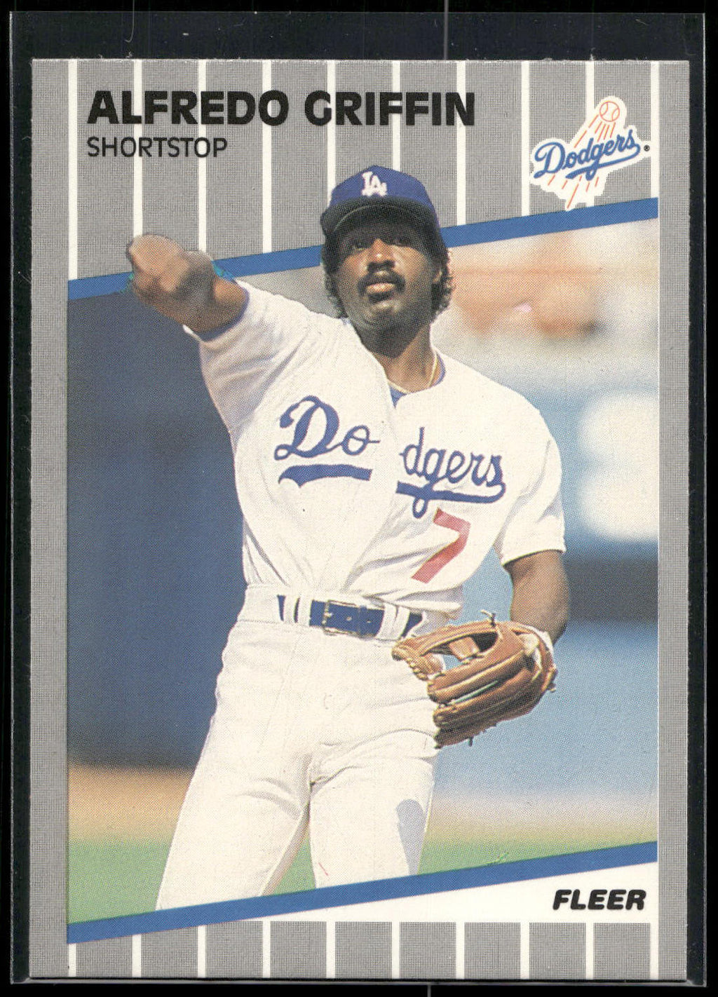1989 Fleer #58 Alfredo Griffin