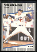 1989 Fleer #62 Orel Hershiser