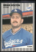 1989 Fleer #63 Brian Holton