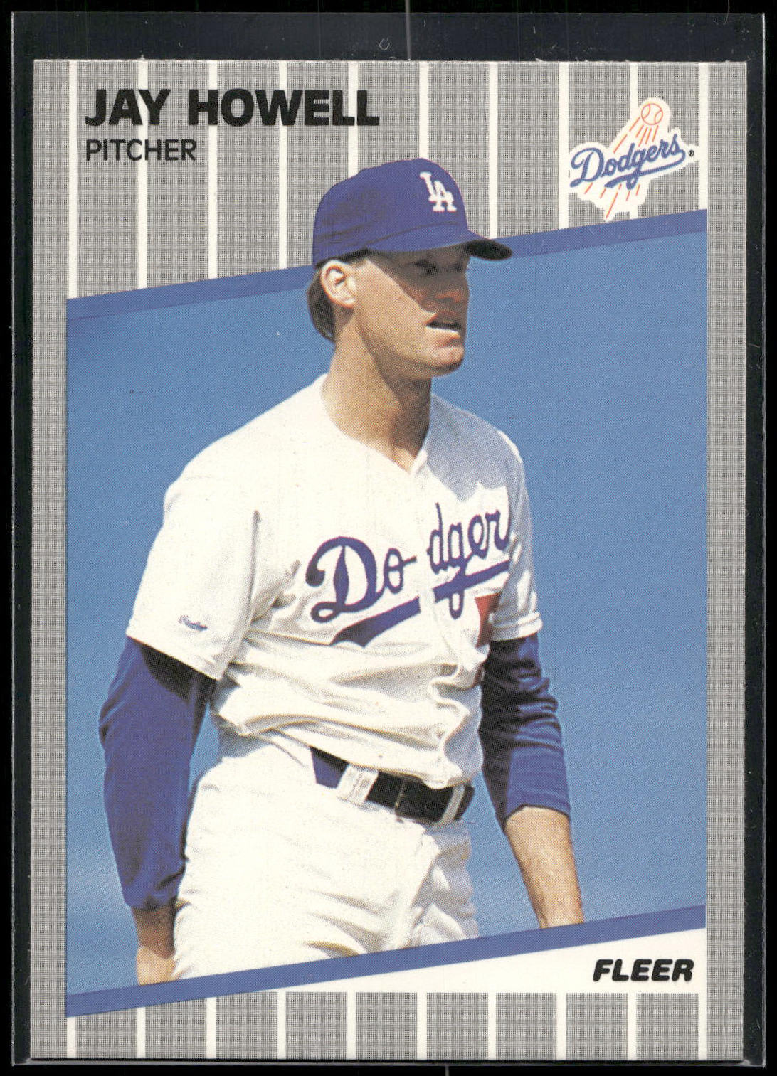 1989 Fleer #64 Jay Howell