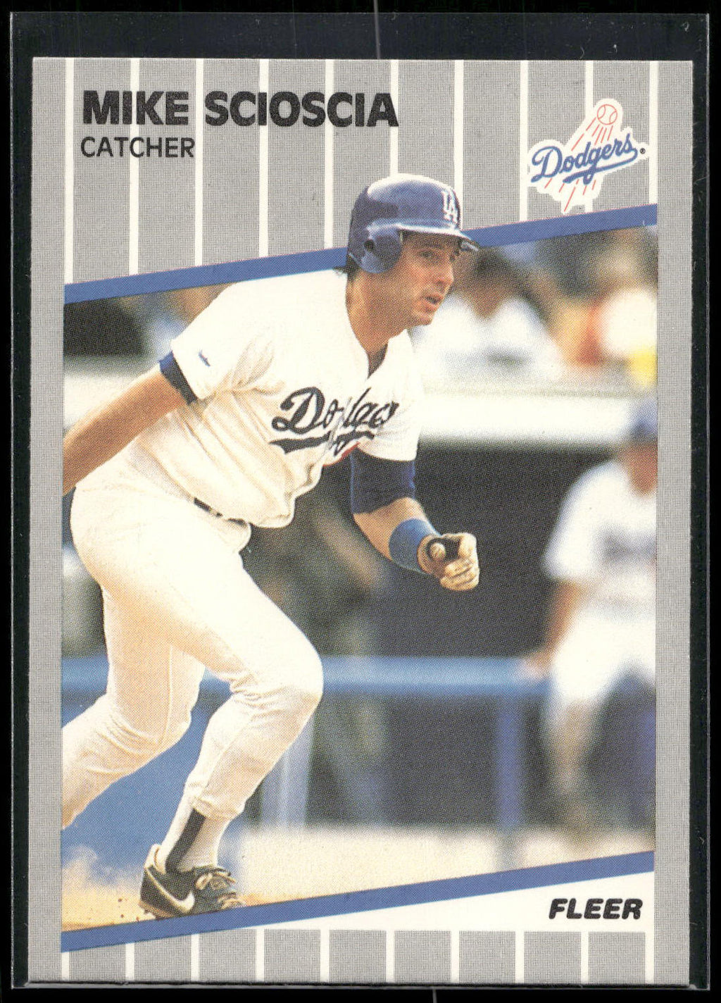 1989 Fleer #71 Mike Scioscia