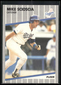 1989 Fleer #71 Mike Scioscia