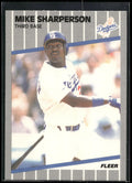 1989 Fleer #72 Mike Sharperson