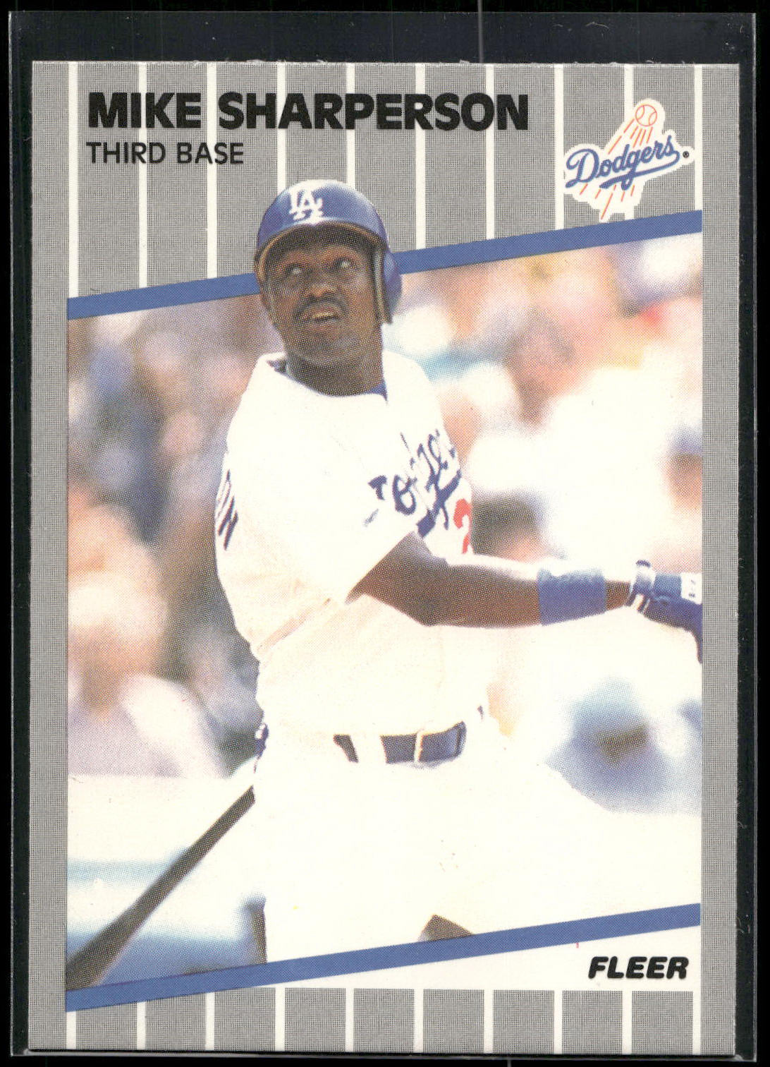 1989 Fleer #72 Mike Sharperson