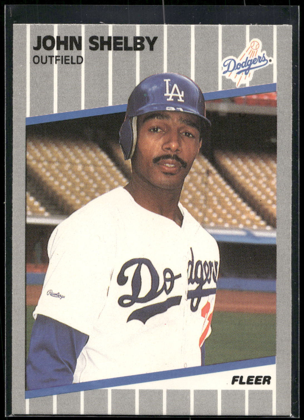 1989 Fleer #73 John Shelby