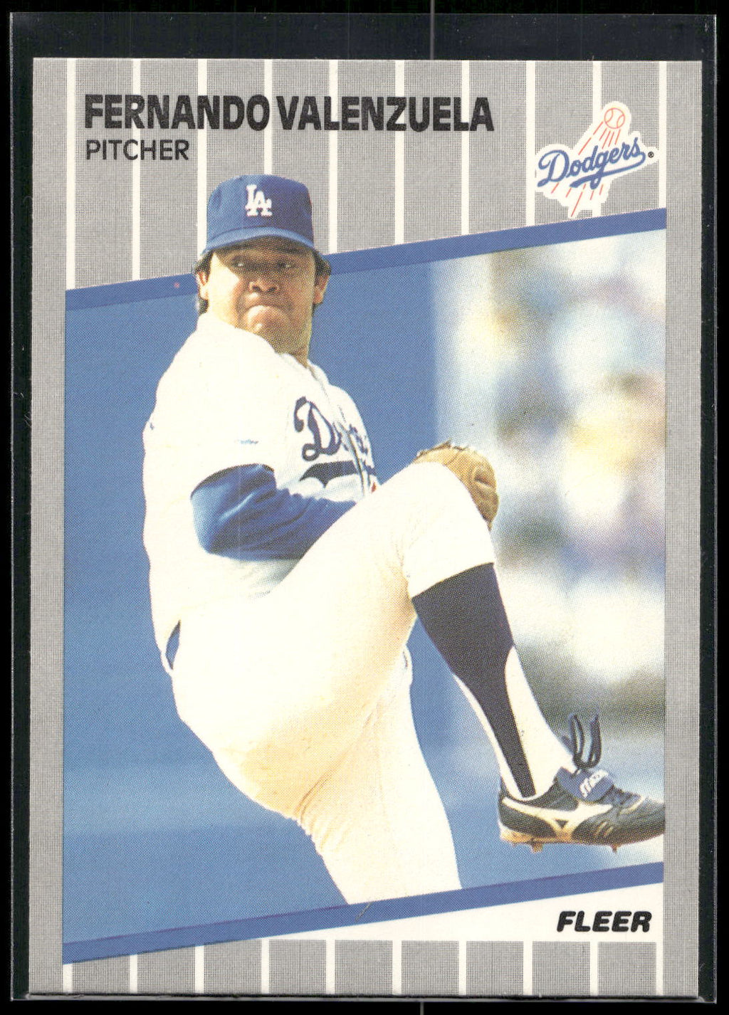 1989 Fleer #76 Fernando Valenzuela