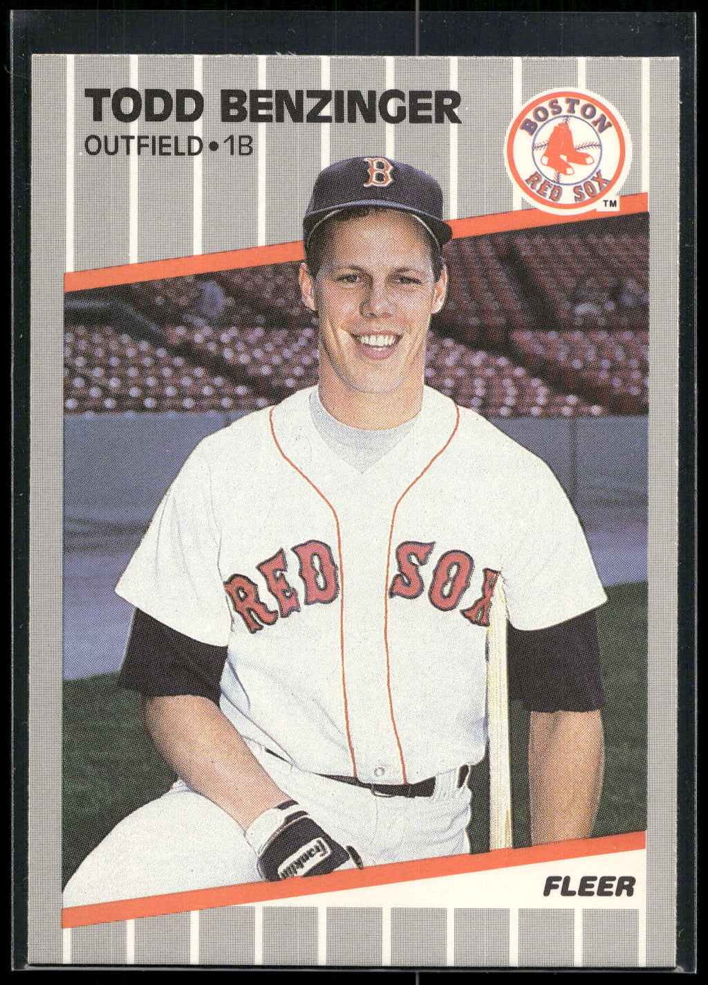 1989 Fleer #79 Todd Benzinger