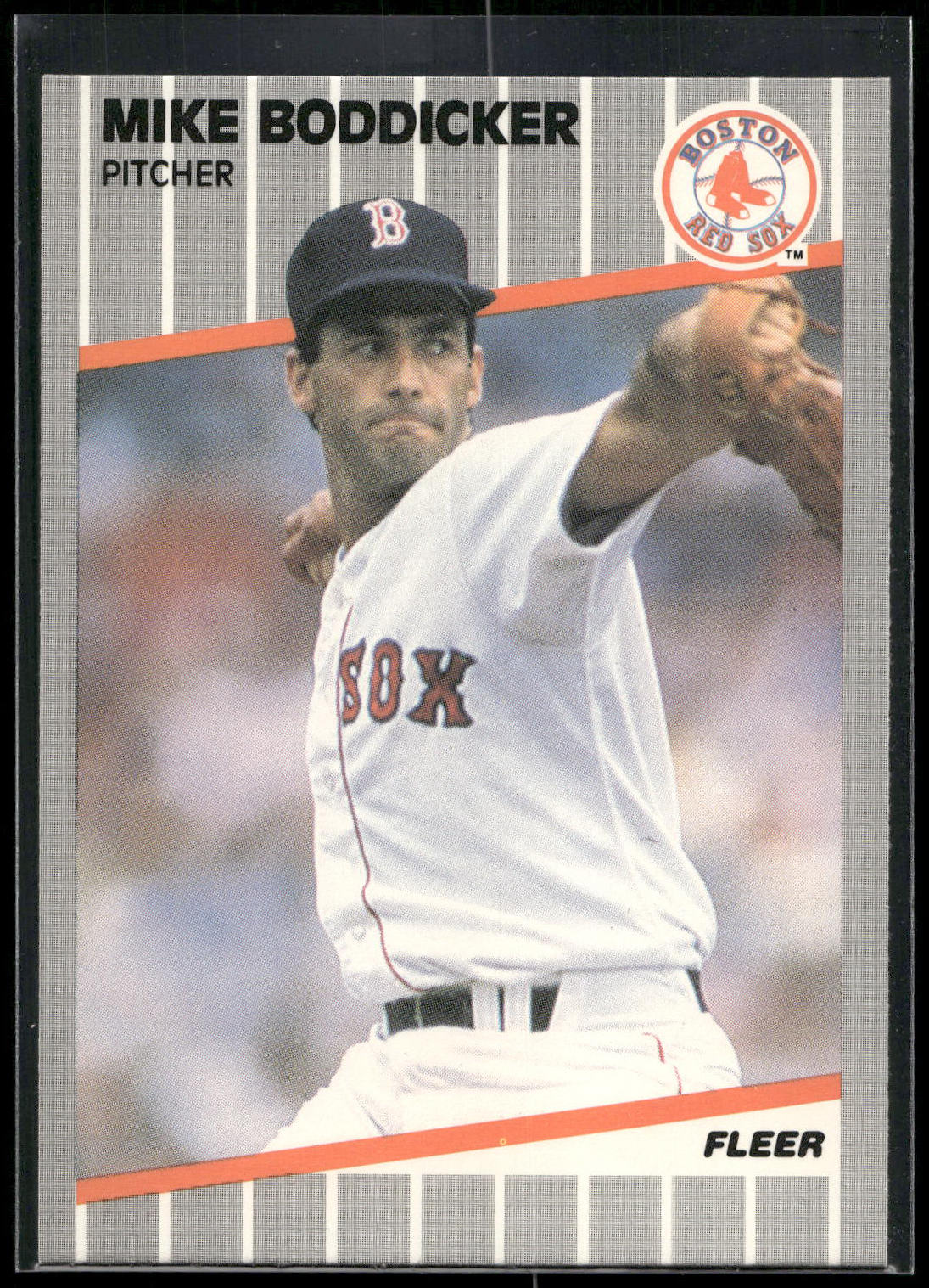 1989 Fleer #80 Mike Boddicker