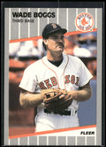 1989 Fleer #81 Wade Boggs