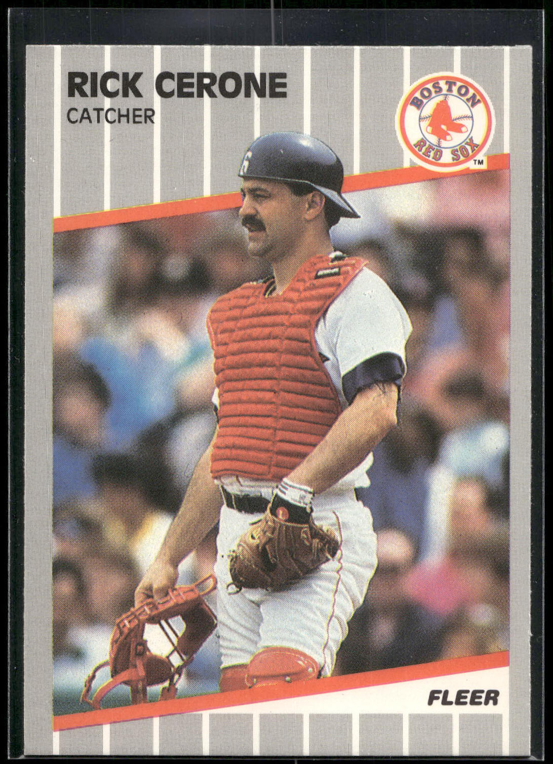 1989 Fleer #84 Rick Cerone