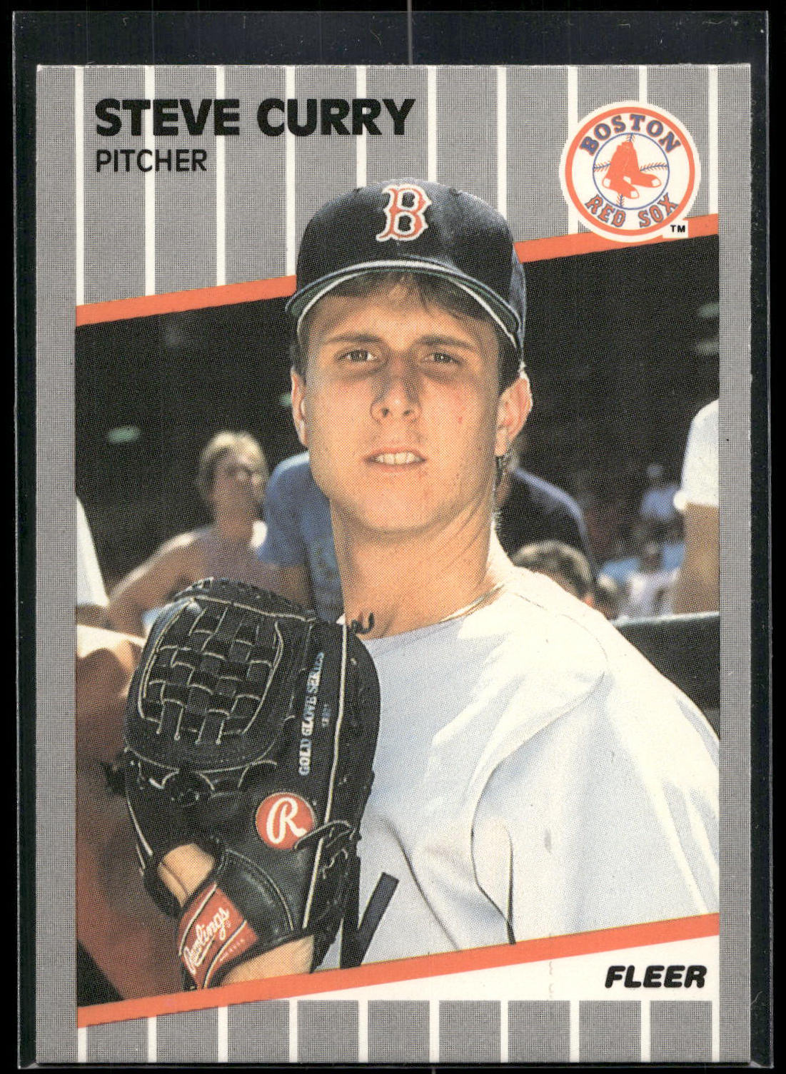 1989 Fleer #86 Steve Curry
