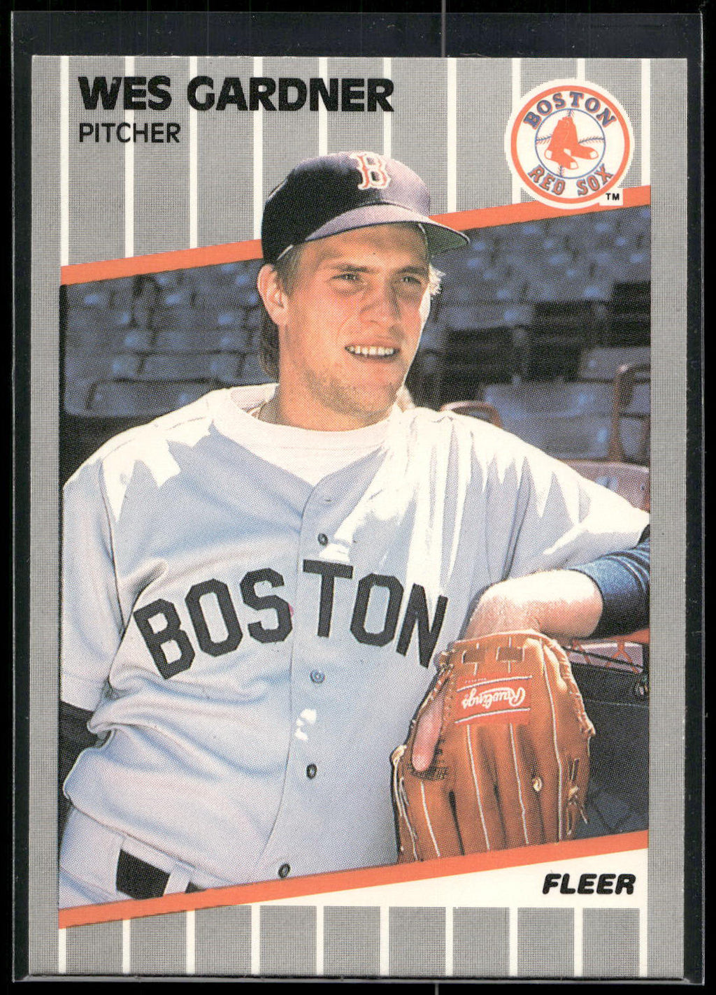 1989 Fleer #88 Wes Gardner