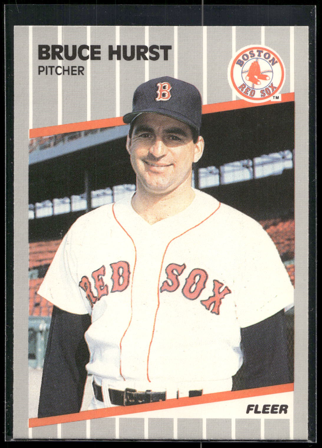 1989 Fleer #91 Bruce Hurst