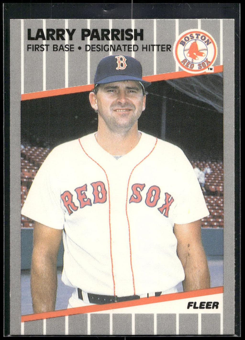 1989 Fleer #94 Larry Parrish