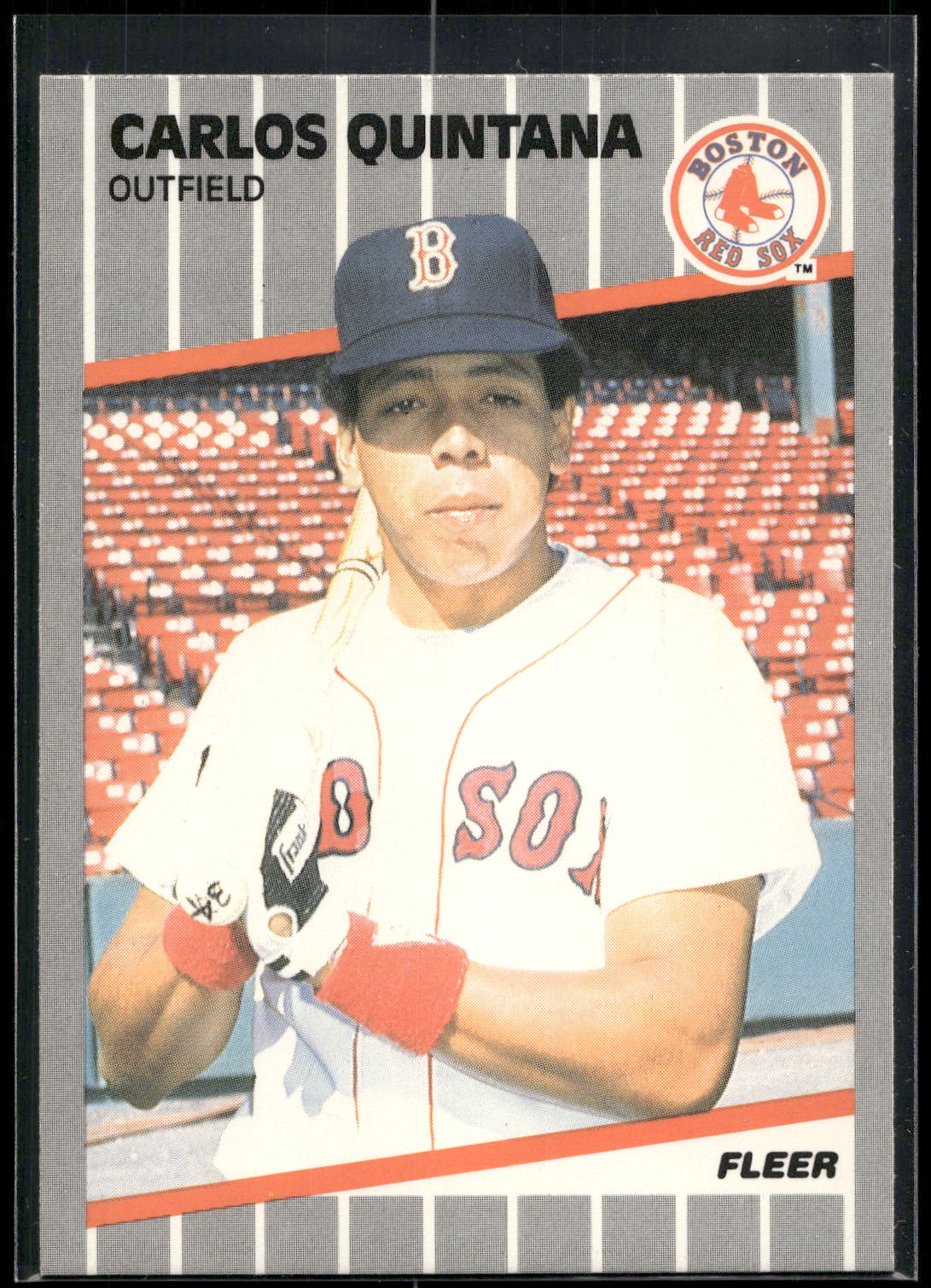 1989 Fleer #95 Carlos Quintana
