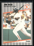 1989 Fleer #97 Jim Rice