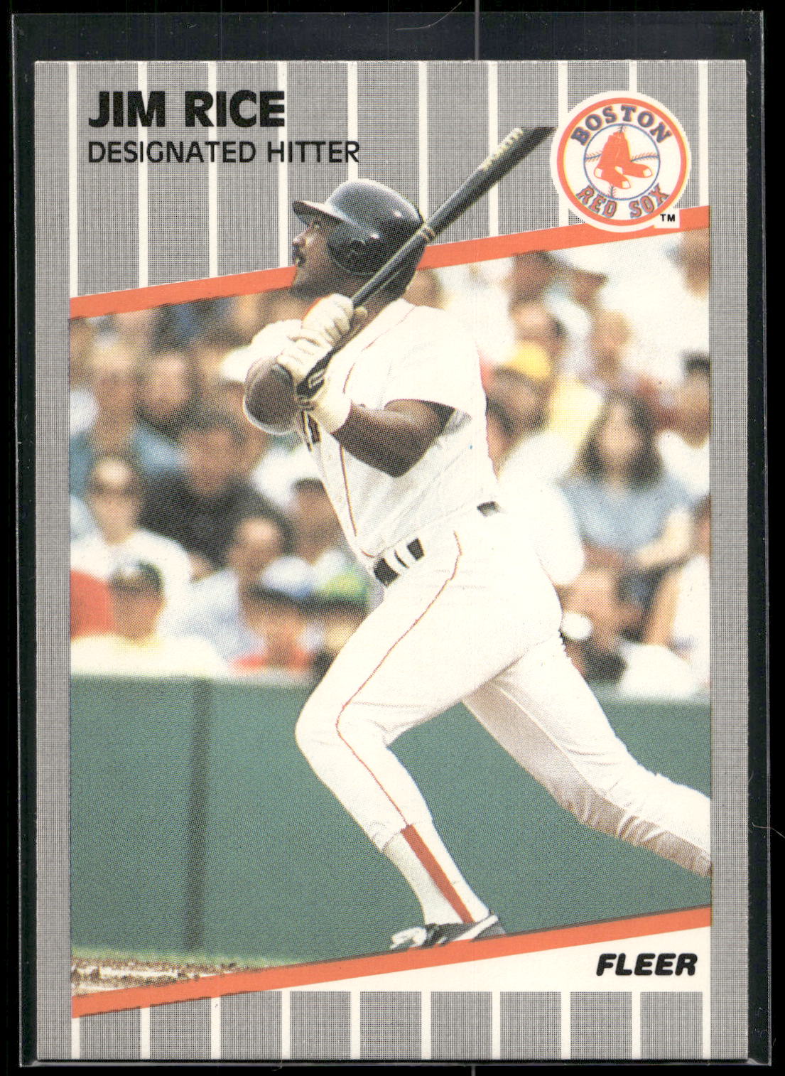 1989 Fleer #97 Jim Rice