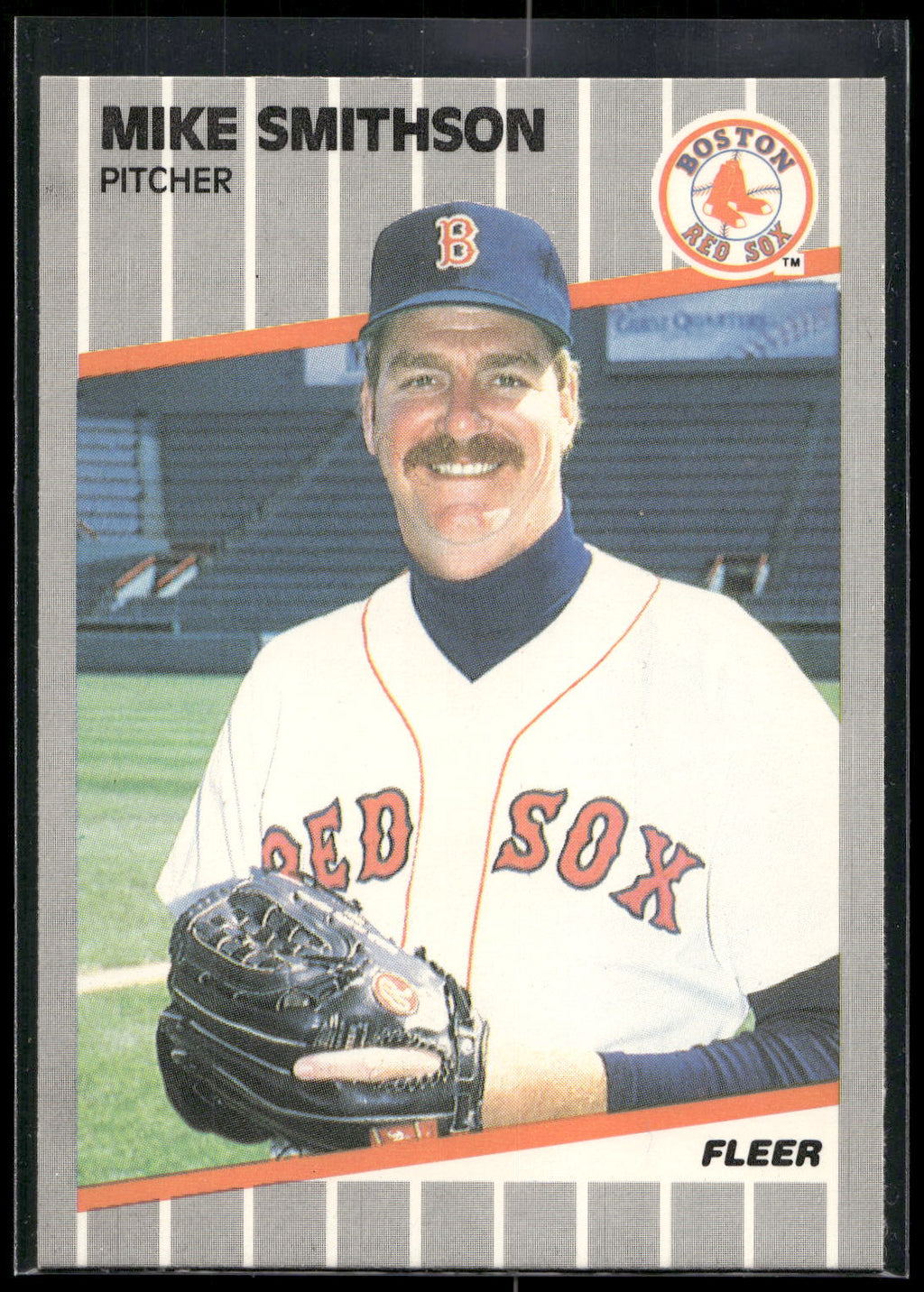1989 Fleer #100 Mike Smithson