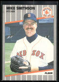1989 Fleer #100 Mike Smithson