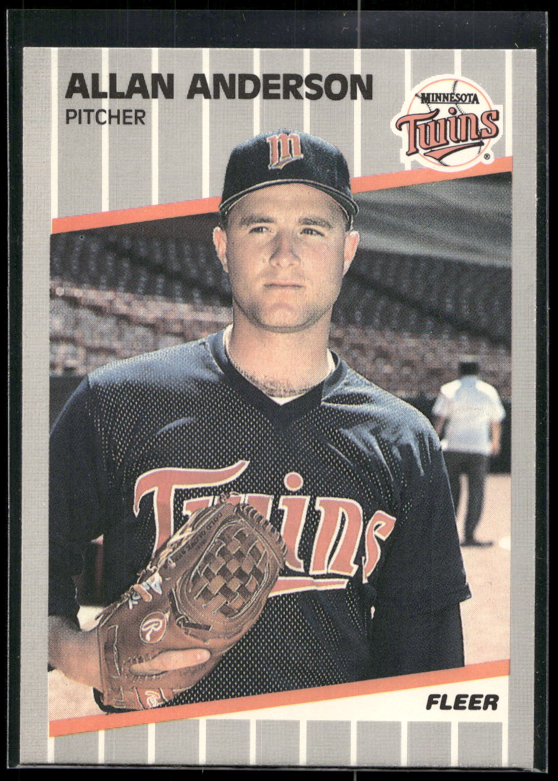1989 Fleer #102 Allan Anderson