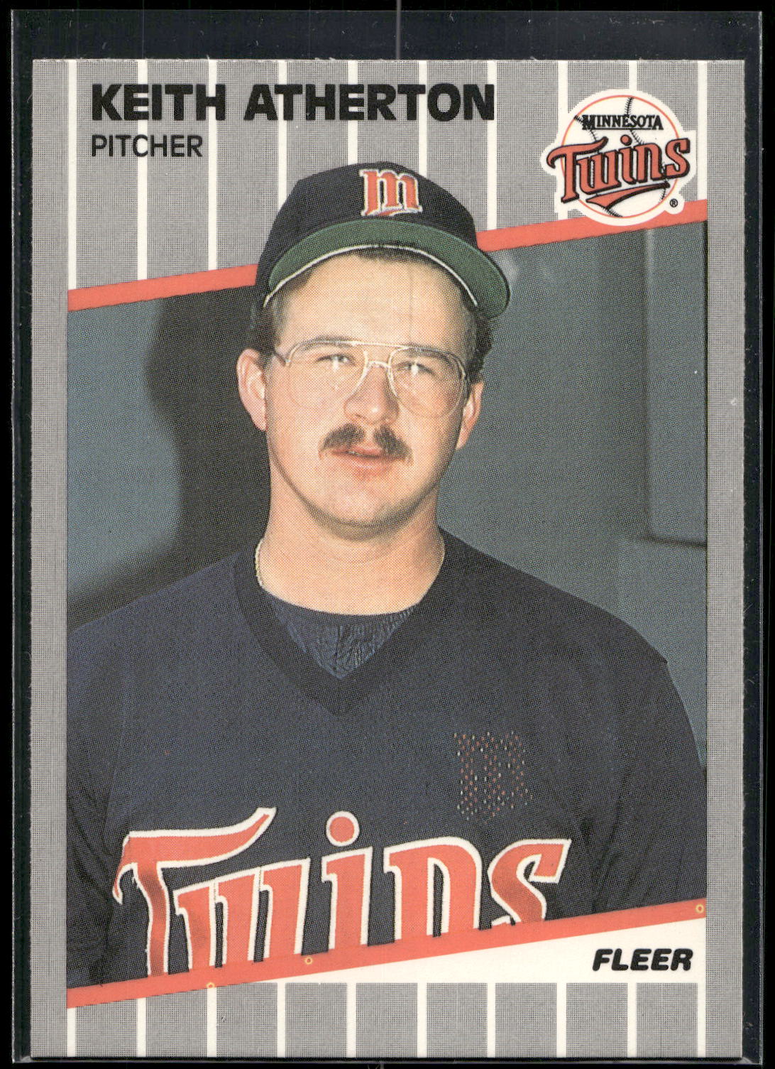1989 Fleer #103 Keith Atherton