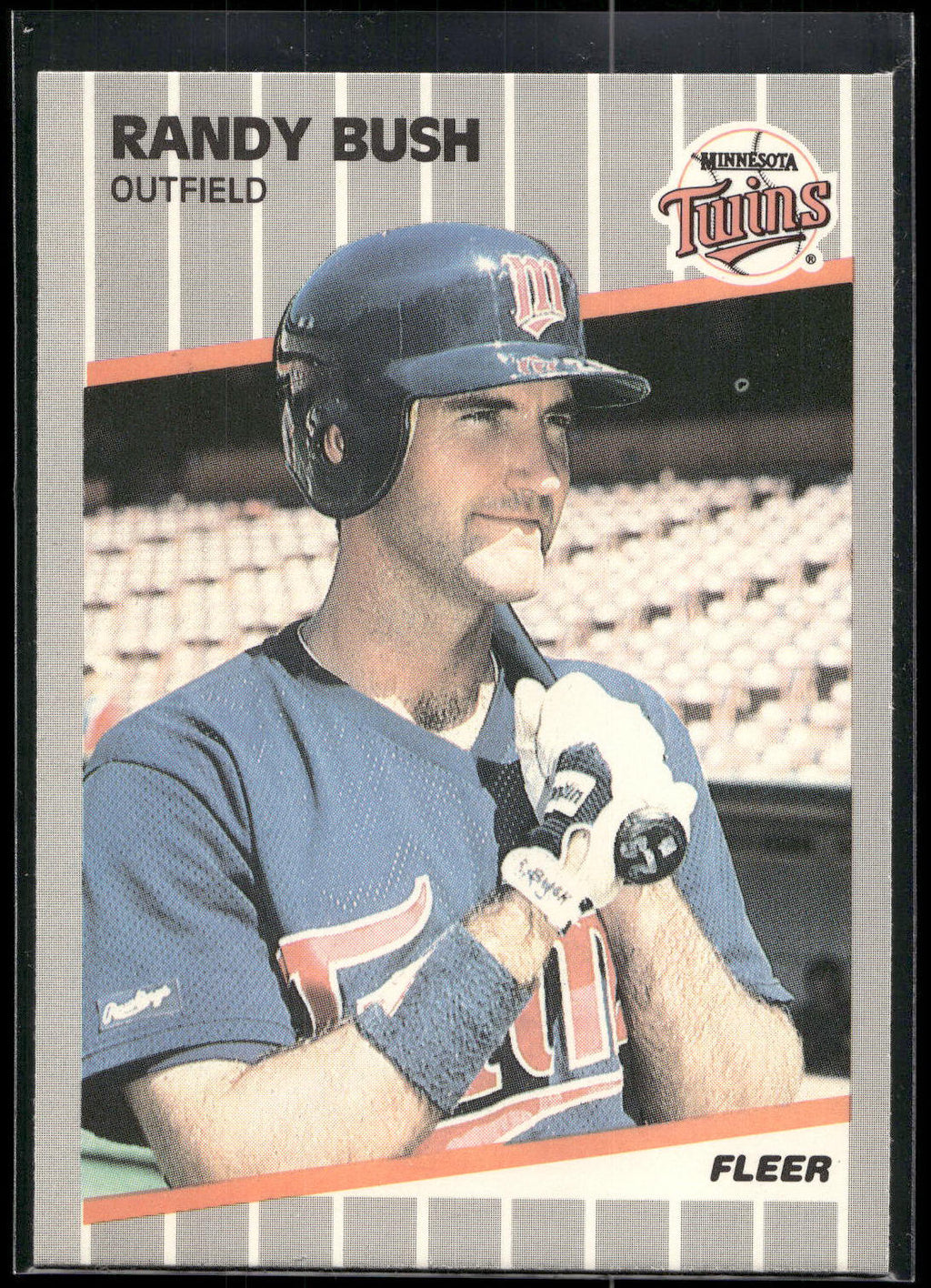 1989 Fleer #107 Randy Bush