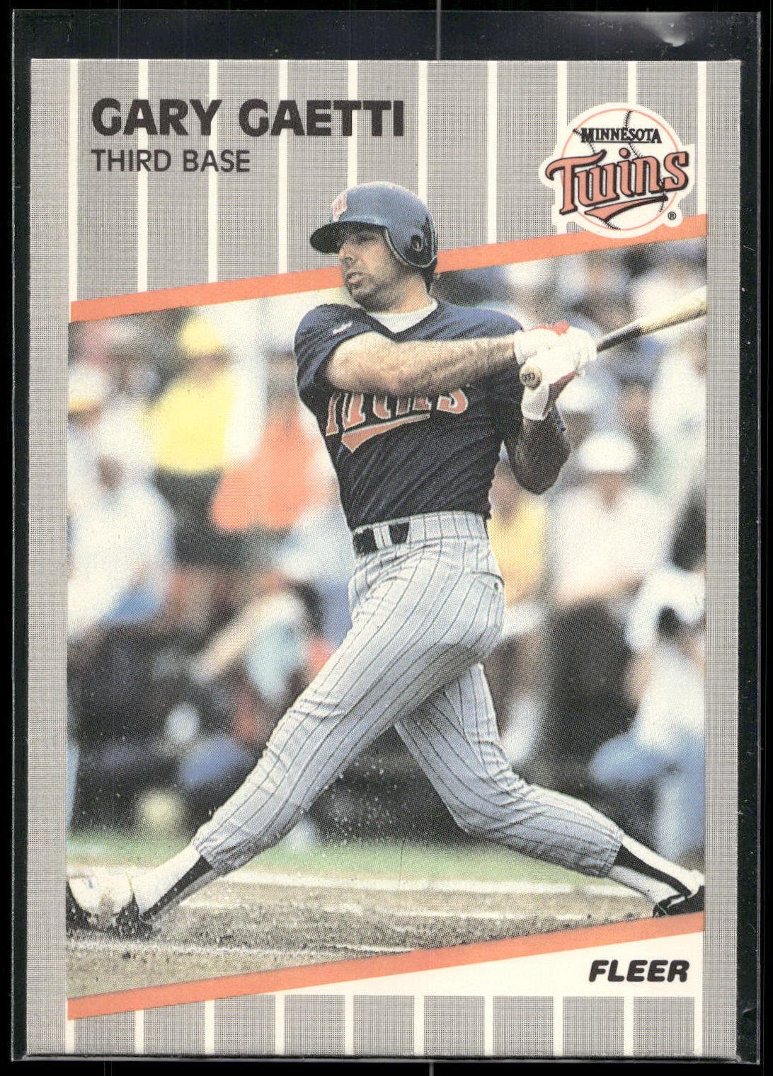 1989 Fleer #110 Gary Gaetti
