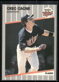 1989 Fleer #111 Greg Gagne