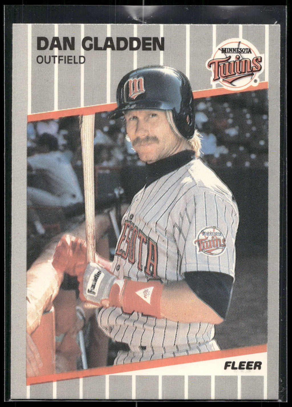1989 Fleer #112 Dan Gladden